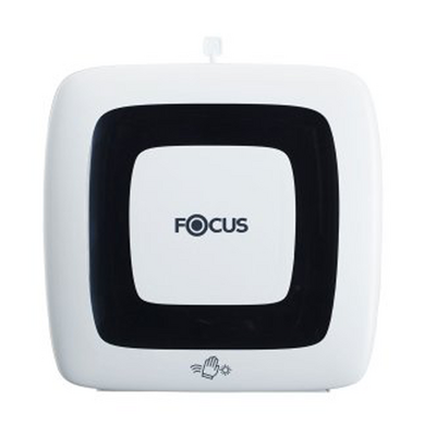 Focus Sensörlü (Fotoselli) Kağıt Havlu Dispenseri (Adaptörlü) - 20,7 cm - Beyaz - 1