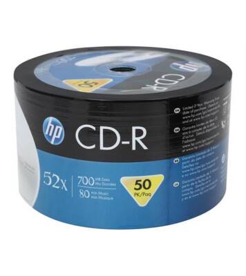 Hp Cd-R 700Mb-80Mın 52X 50 li Shrink - 1