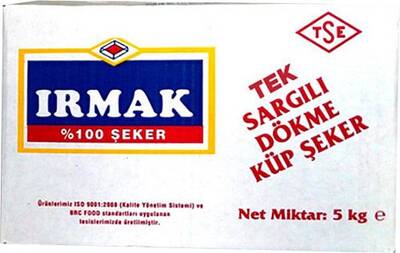 Irmak Tek Sargılı Dökme Küp Şeker 5 Kg - 1