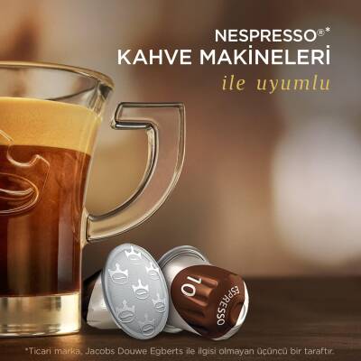 Jacobs Kapsül Kahve No:10 Espresso Intenso 10'lu - 4