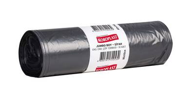 Koroplast Eko End. Jumbo Siyah Çöp Torbası 80x110 cm 200`lü - 2