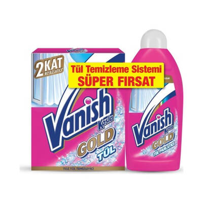 Kosla Vanish Gold Toz 450+450 Tül Temizleme Seti - 1