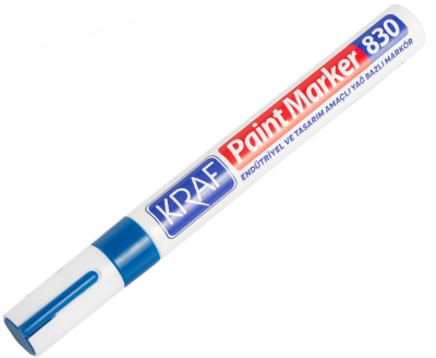 Kraf Paint Markör 830 Mavi - 1