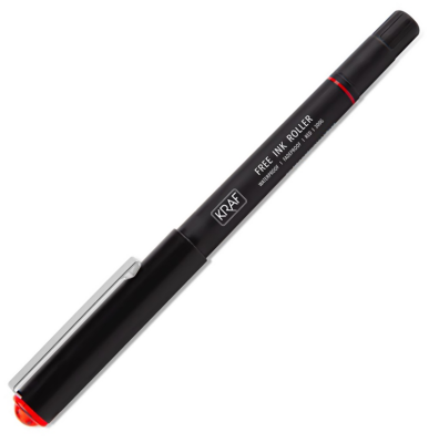 Kraf Roller Kalem 0.7 300G Kırmızı - 1