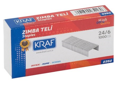 Kraf Zımba Teli 24/6 1000'li 235G - 1