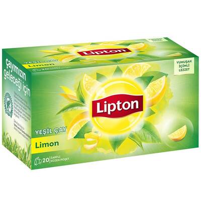 Lipton Berrak Yeşil Çay Limonlu 20`li - 2