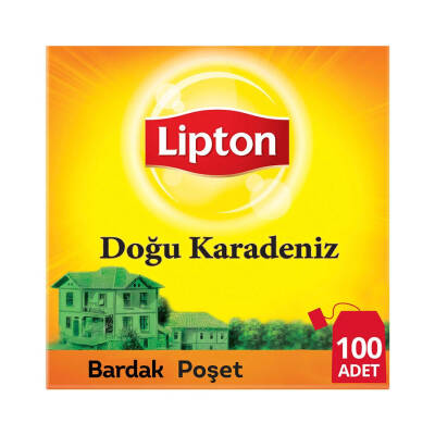 Lipton Doğu Karadeniz Bardak Poşet Çay 100 lü - 1