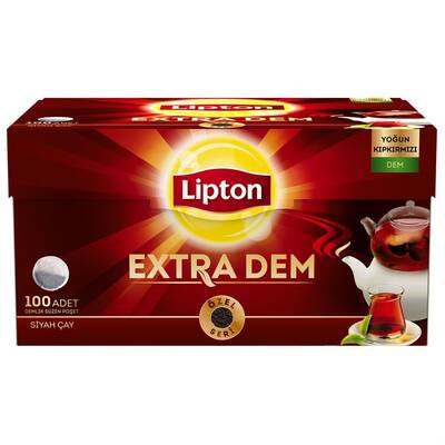 Lipton Extra Dem Demlik Poşet Çay 3,2 G 100'lü - 1
