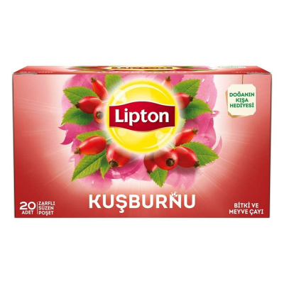 Lipton Kuşburnu Meyve Çayı 20'li - 1