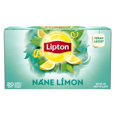 Lipton Nane Limon Bardak Poşet Çay 20 li - 1