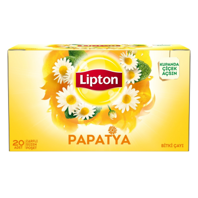 Lipton Papatya Bardak Poşet Çay 20'li - 1