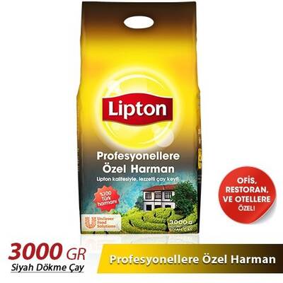 Lipton Profesyonellere Özel Harman Dökme Çay 3000 gr - 1