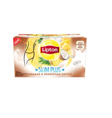 Lipton Slim Plus Hindistan Cevizi 20li - 2