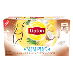 Lipton Slim Plus Hindistan Cevizi 20li - 1