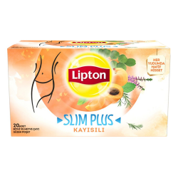 Lipton Slim Plus Kayısılı Bardak Poşet Çay 20`li - 1