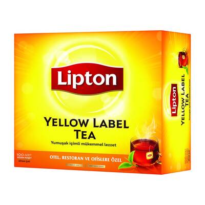 Lipton Yellow Label Bardak Poşet Çay 100`lü - 1