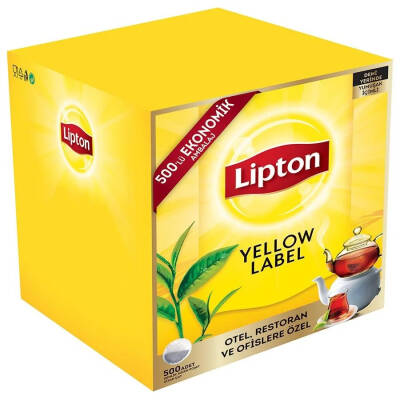 Lipton Yellow Label Demlik Poşet (3,2 gr) 500`lü - 1