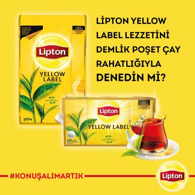 Lipton Yellow Label Dökme Çay 1000 gr - 3