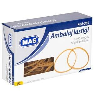 Mas 355 Paket Lastiği %100 Kauçuk 50 gr - 2