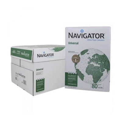 Navigator A3 Fotokopi Kağıdı - 80 gr - 1 Koli - 5 Paket - 2.500 Sayfa - 1