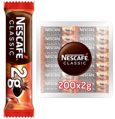 Nescafe Classic Stick Kahve 2 gr 200'lü Paket - 1