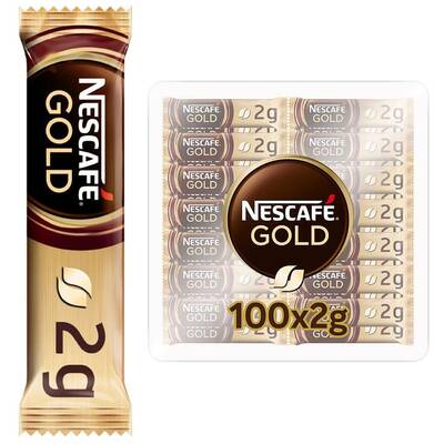 Nescafe Gold Hazır Kahve 2 gr x 100 Adet - 2