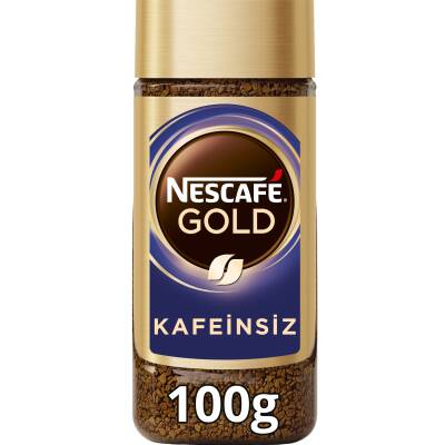 Nescafe Gold Kafeinsiz Kavanoz Kahve 100 gr - 1