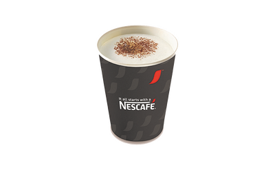 Nescafe Karton Bardak 7 Oz 180 Cc 100'lü - Promosyon - 1