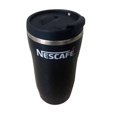 NESCAFE THERMO MUG SİYAH KAPAKLI - 1