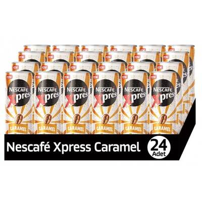 Nescafe Xpress Caramel 250 ml 24'lü - 1