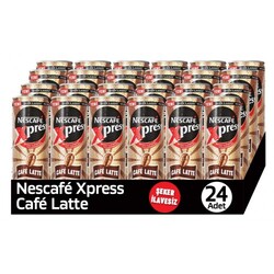 Nescafe Xpress Zero Latte 250 ml 24'lü - 1