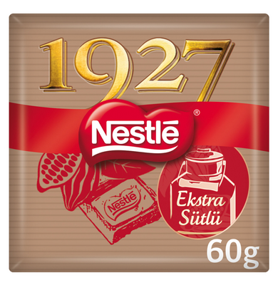 Nestle 1927 Extra Sütlü Çikolata 60 Gr 6'lı - 1
