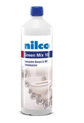 Nilco Green Mix 10 Banyo Wc Temizleme Ürünü Konsantre 1Lt - 1