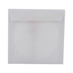 Oyal Cd Zarfı Beyaz Pencereli 12.5x12.5 cm 90 gr 1000`li - 3
