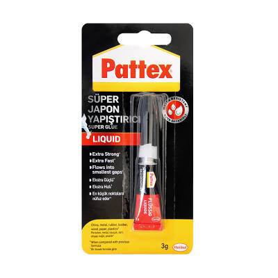 Pattex 177767 Yapıştırıcı Japon Süper Hızlı 3 G - 1