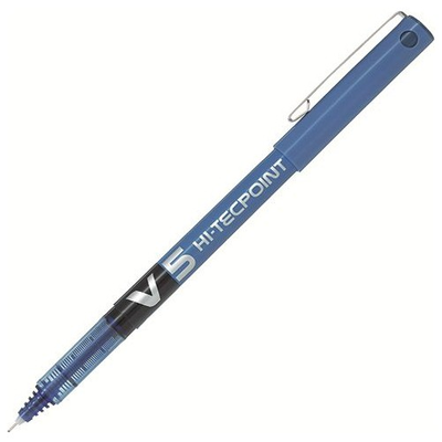 Pilot V5 Hi-Tecpoint Kalem-Mavi - 1