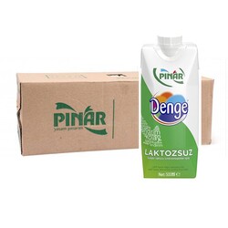 Pınar Denge Laktozsuz Süt 500 ml 12`li - 1