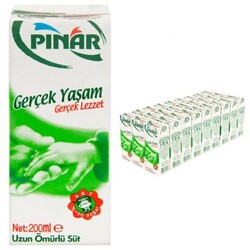 Pınar Süt Tam Yağlı 27`li 200 ml - 1
