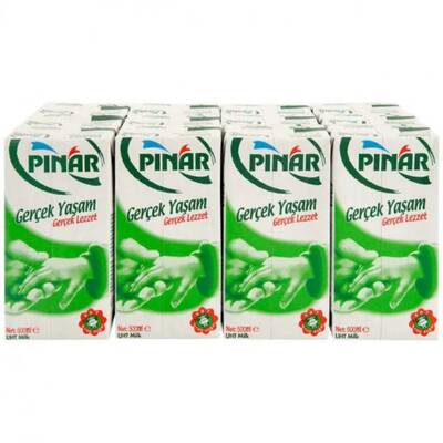 Pınar Tam Yağlı Süt 500 ml 12`li - 2