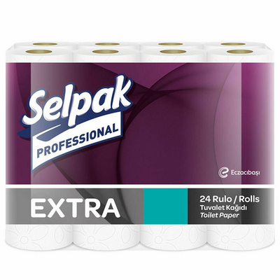 Selpak Pro.Extra Tuvalet Kağıdı 24lü 3 Paket - 1