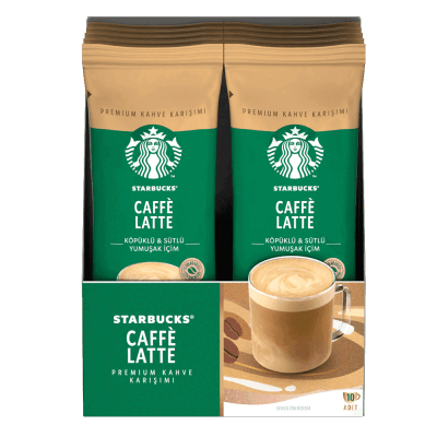 Starbucks Hazır Kahve Caffe Latte 14 Gr 10 lu - 2