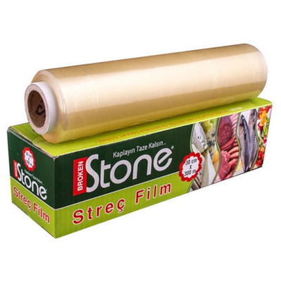 Stone Strech Film 9 Micron 30 Cm x 300 Mt - 1