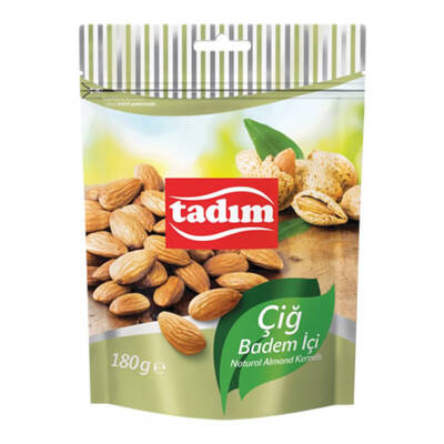 Tadım Çiğ Badem İçi - Aile Boyu 180 gr - 1