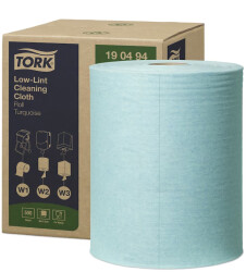 Tork Düşük Nonwoven Temizlik Bezi Turkuaz - Sca Hijyen