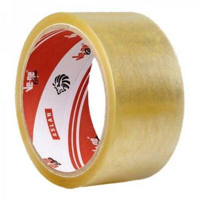 Vege Aslan Koli Bandı 45 mm x 100 m - Şeffaf - 1